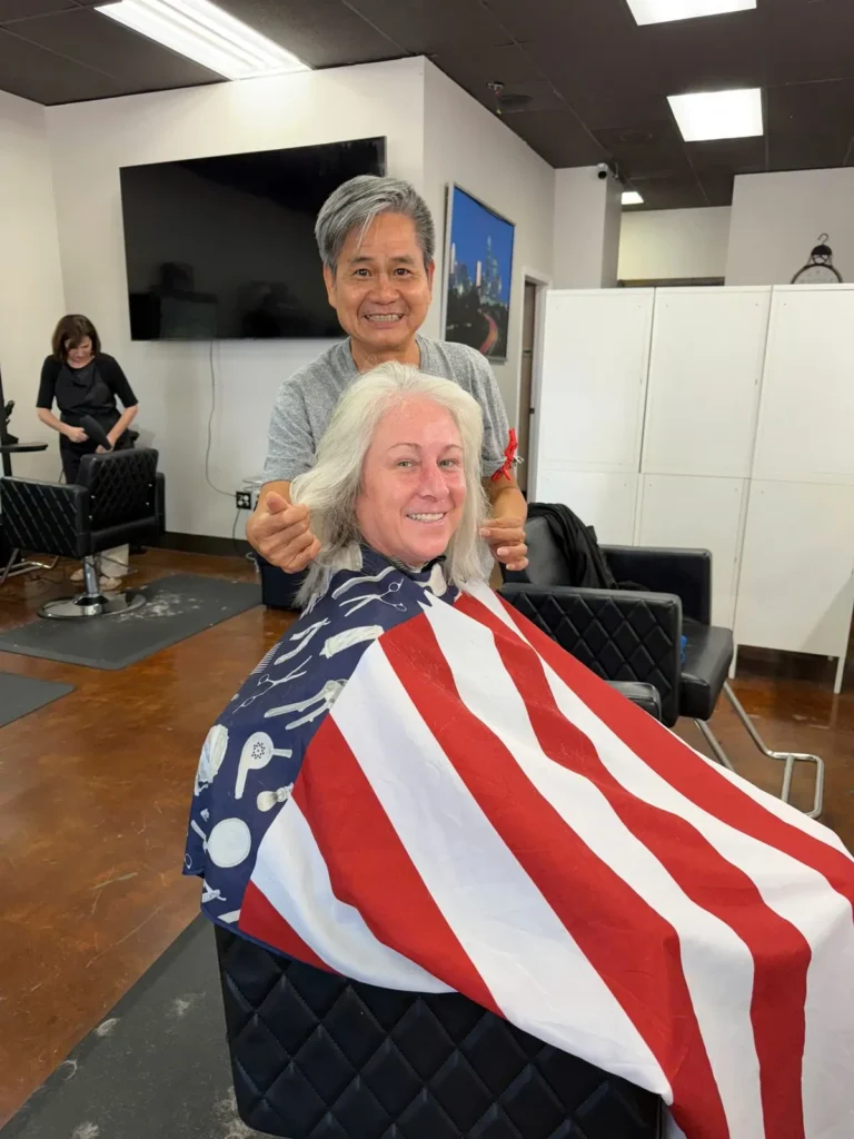 Haircut at Matthews Barbershop and Salon, Matthews NC