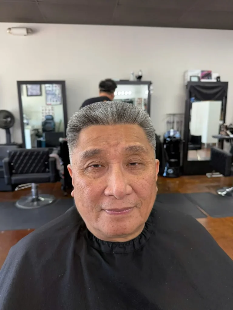Haircut at Matthews Barbershop and Salon, Matthews NC