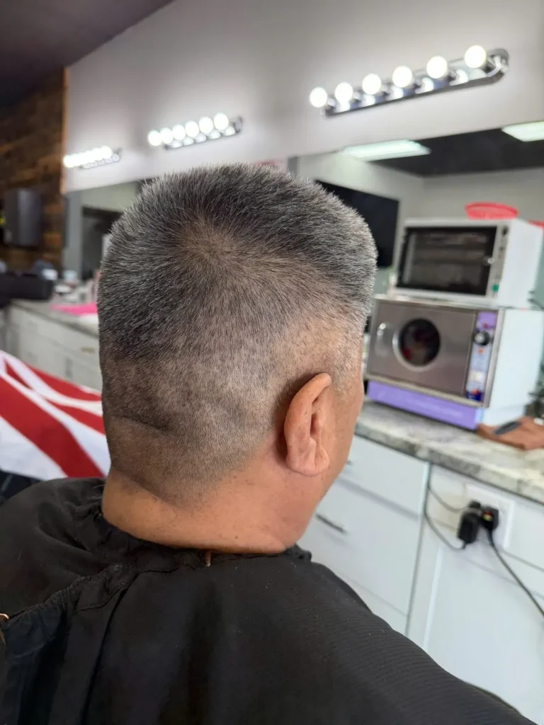 Haircut at Matthews Barbershop and Salon, Matthews NC