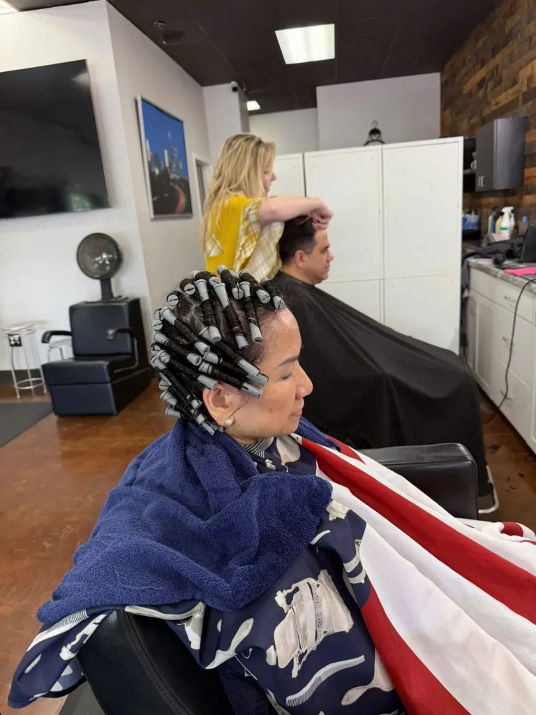 Haircut at Matthews Barbershop and Salon, Matthews NC
